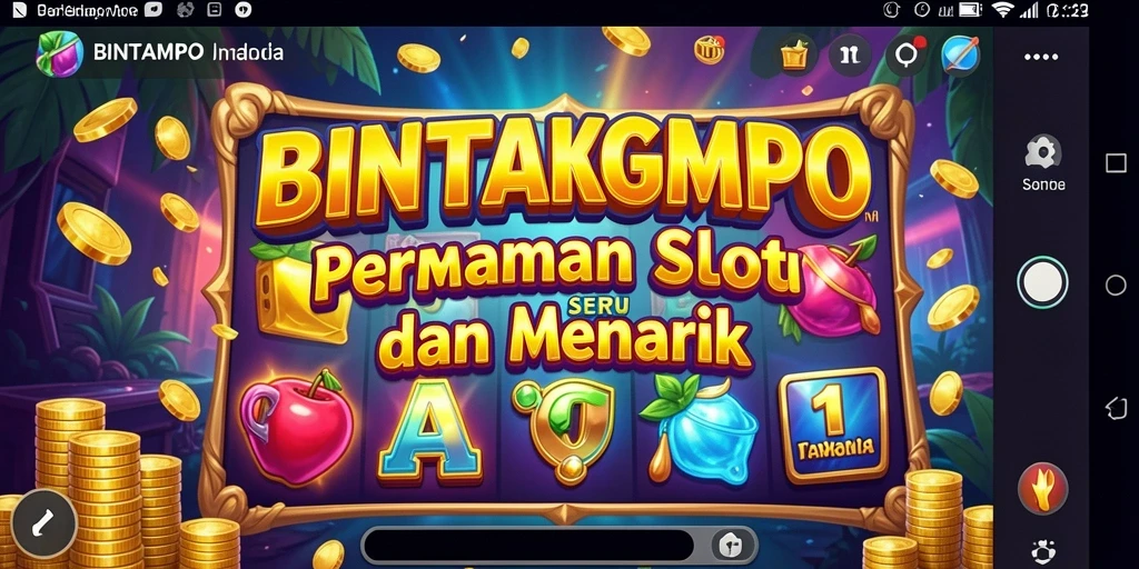 Tampilan menarik dari gameplay BINTANGMPO yang penuh warna.