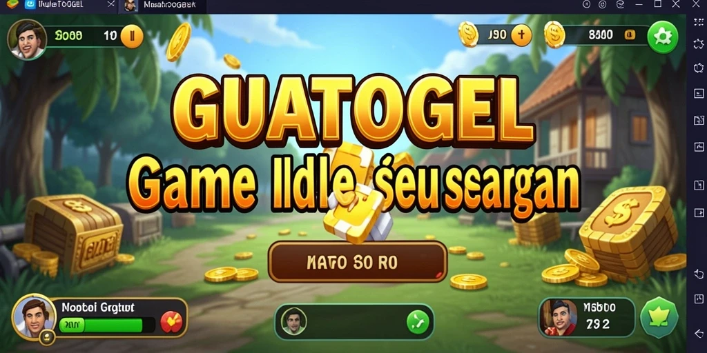 Tampilan gameplay GUATOGEL yang menarik dan interaktif.