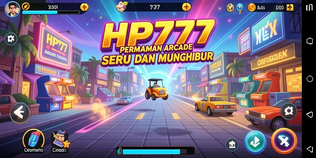 Tampilan gameplay seru di HP777 dengan grafis yang menarik.