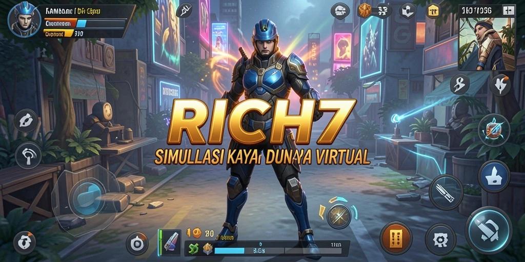 Tampilan gameplay RICH7 yang menarik dan penuh aksi.