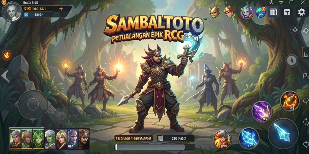 Tampilan gameplay <strong>SAMBALTOTO</strong> yang penuh aksi dan petualangan