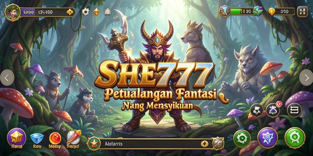 Tampilan menakjubkan dari gameplay RPG SHE777 yang penuh petualangan.
