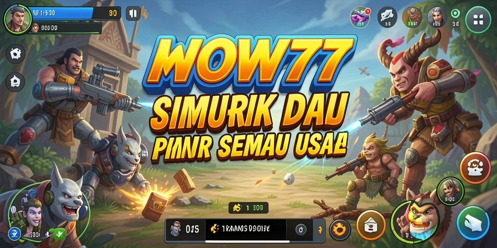 Tampilan menarik dari gameplay WOW77 yang seru dan mendebarkan.